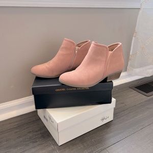 Blush Pink Booties